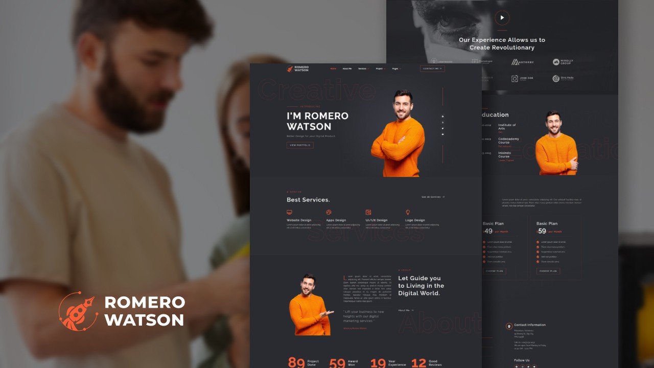 Agency Elementor Template